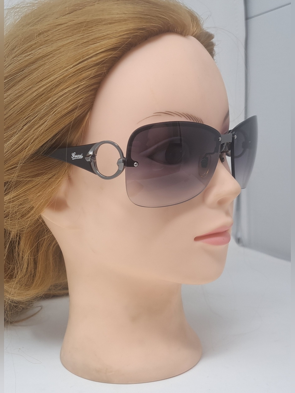 Gucci Women's Vintage Sunglasses Y2K Purple Gradient GG2836/F/S 65-13-130 - Picture 6 of 15